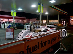 AudiLeManspetrolstation