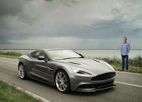 AstonVanquishstanding