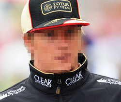 The unidentified poverty-stricken driver, yesterday