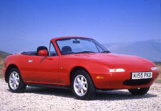 An Mazda MX5, yesterday