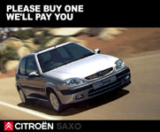 Some Citroen advertising, yesterday