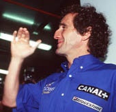 Prost gives it large to Acid House music, which he believes to be a relatively new phenomenon