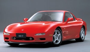 The last remaining unmodified RX-7 in happier times, yesterday