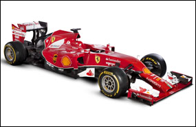 The Ferrari F4RT, yesterday