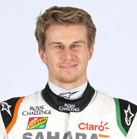 Nico Hulkenberg, yesterday