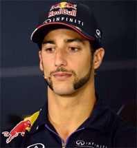 Daniel Ricciardo, yesterday