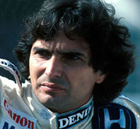 Nelson Piquet, yesterday