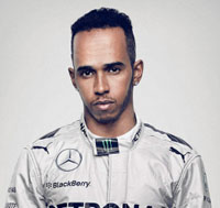 Lewis Hamilton, yesterday