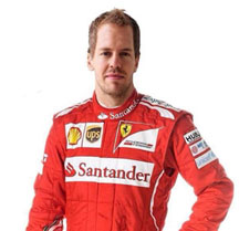 Sebastian Vettel, yesterday
