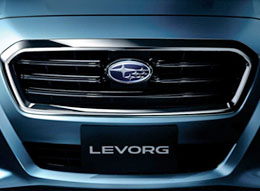 The Subaru Levorg, yesterday