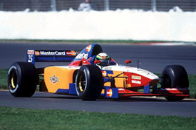 The 2015 Mastercard Lola, yesterday