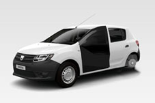 The new basic Sandero, yesterday