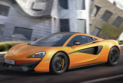 The McLaren 570S,  yesterday