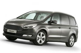 The new Ford Galaxy, car number 129, yesterday