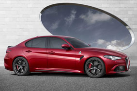 The Alfa Giulia, yesterday