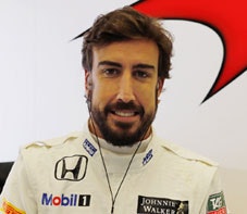 Fernando Alonso, yesterday