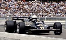 A Lotus F1 car, yesterday