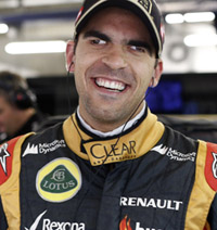 Pastor Maldonado, yesterday