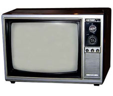 An television, yesterday