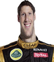 Romain Grosjean, yesterday