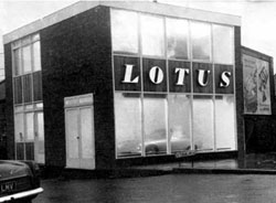The Lotus factory, yesterday