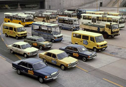 Some Mercedes', yesterday