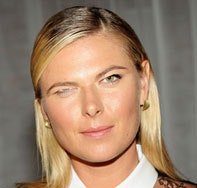 Maria Sharapova, yesterday