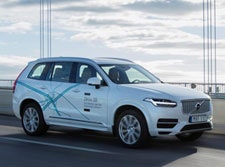 A autonomous Volvo, yesterday