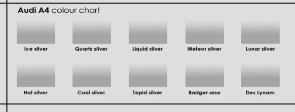 Det Aut Color AUDI ANNOUNCES NEW COLOUR PALETTE | Sniff Petrol